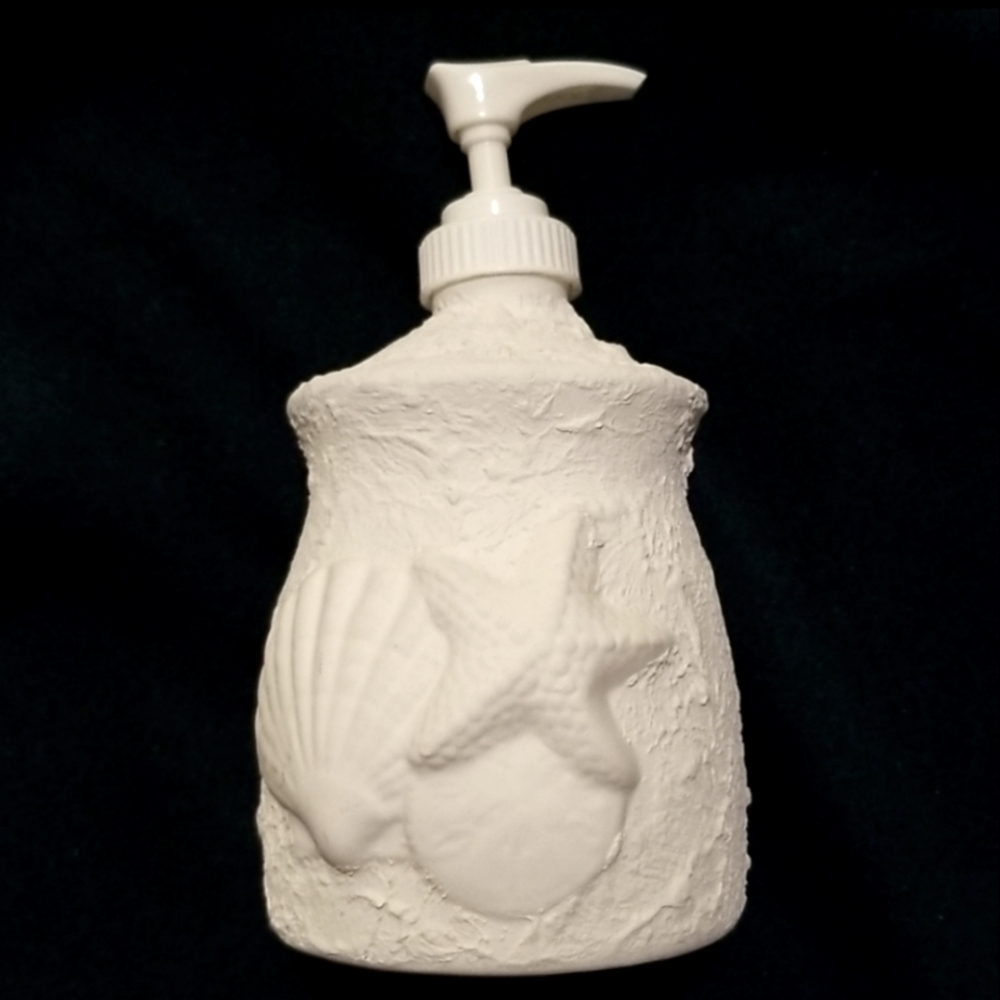 🏖 Ceramic Sea Shell Soap Dispenser